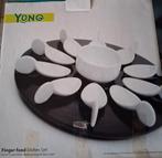 Yong finger food set op draaiplateau zie foto's NIEUW, Enlèvement, Neuf