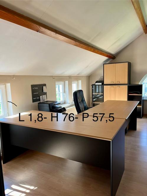Mobilier de bureau , bois, Zakelijke goederen, Kantoor en Winkelinrichting | Kantoormeubilair en Inrichting, Bureau, Gebruikt