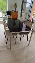 Table de salle à manger Ikea, 50 tot 100 cm, Glas, 150 tot 200 cm, Gebruikt