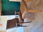 vintage fauteuil Relu met voetenbankje, Huis en Inrichting, Fauteuils, Ophalen, Gebruikt