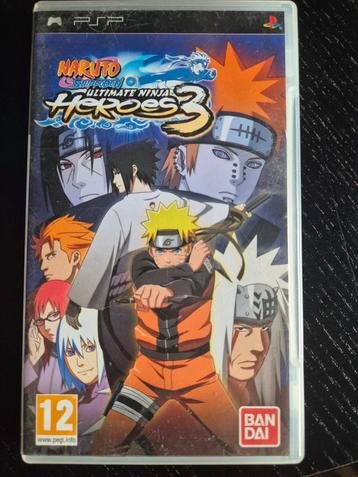 Naruto Ultimate Ninja Heroes 3 beschikbaar voor biedingen