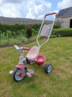 Smoby driewieler met duwstang, Fietsen en Brommers, Ophalen, Zo goed als nieuw