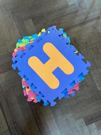 Alle letters van het alfabet. Foam tegels van 31x31cm., Ophalen, Gebruikt