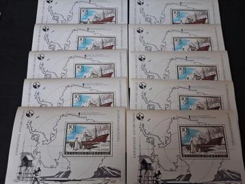 Blok 42** zuidpool expeditie 10X postfris  beschikbaar voor biedingen