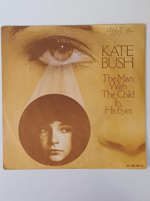 Kate Bush – The Man With The Child In His Eyes    1978  nMIN, Cd's en Dvd's, Vinyl Singles, Zo goed als nieuw, Single, Pop, 7 inch