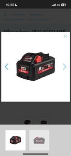 Milwaukee Red Lithium M18 high output 8.0, Doe-het-zelf en Bouw, Ophalen
