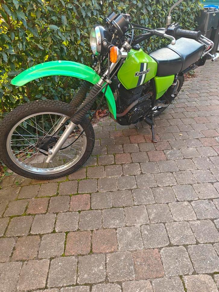 Een zeldzame en prachtige vintage Kawasaki KL250A KLX250 uit, Motoren, Onderdelen | Kawasaki, Ophalen