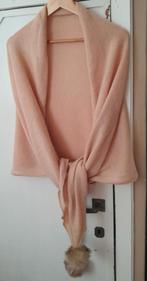 Omslag sjaal large., Kleding | Dames, Truien en Vesten, Ophalen of Verzenden, Zo goed als nieuw, Maat 42/44 (L), Roze