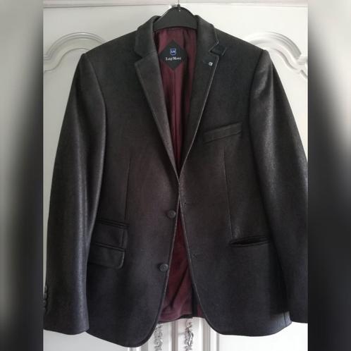 T.ML Sportwaire zwarte jas „Luigi Morini”, Kleding | Heren, Kostuums en vesten, Zo goed als nieuw, Maat 48/50 (M), Zwart, Verzenden