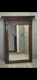Ancien miroir, 50 tot 100 cm, 100 tot 150 cm, Rechthoekig, Ophalen of Verzenden