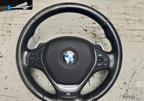 M Sportstuur multifunctioneel leder stuurwiel met flippers B, Auto-onderdelen, Besturing, Gebruikt, Ophalen of Verzenden