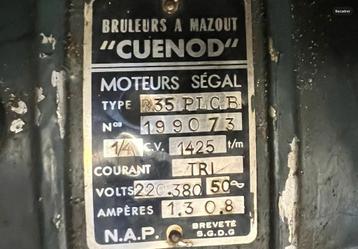 Bruleur a mazout CUENOD, Bricolage & Construction, Enlèvement, Utilisé