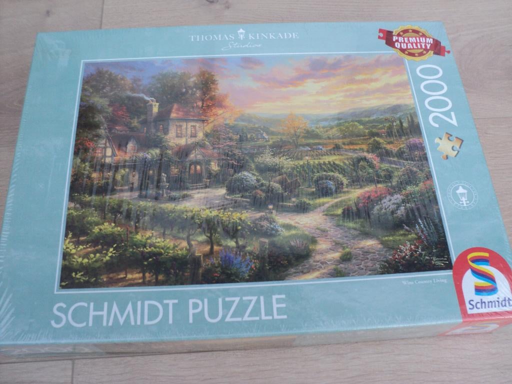 Puzzle Thomas Kinkade -Schmidt -2000 pièces, Hobby & Loisirs créatifs, Sport cérébral & Puzzles, Neuf, Puzzle, Plus de 1 500 pièces