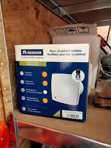 Muur plafond ventilator, Enlèvement ou Envoi, Comme neuf, Ventilateur