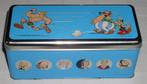 Blikken doos 2007 met Asterix in de hoofdrol Delacre, Verzamelen, Ophalen of Verzenden, Gebruikt, Koek(jes), Overige merken
