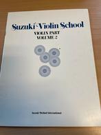 Suzuki violin school violin part volume 2. Geen notities, Muziek en Instrumenten, Ophalen of Verzenden, Zo goed als nieuw