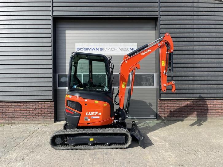 Kubota U27 hi-spec minigraver NIEUW €580 LEASE, Zakelijke goederen, Machines en Bouw | Kranen en Graafmachines, Graafmachine