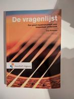 De vragenlijst - Derde druk, Ophalen of Verzenden, Zo goed als nieuw