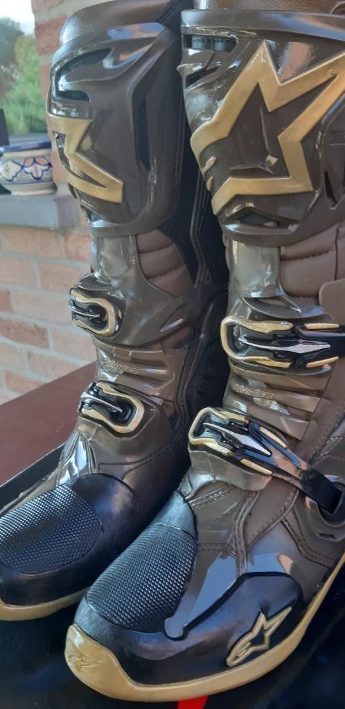 ALPINESTARS MX-LAARZEN MAAT 10 US, Motoren, Kleding | Motorkleding, Laarzen, Heren, Tweedehands, Ophalen