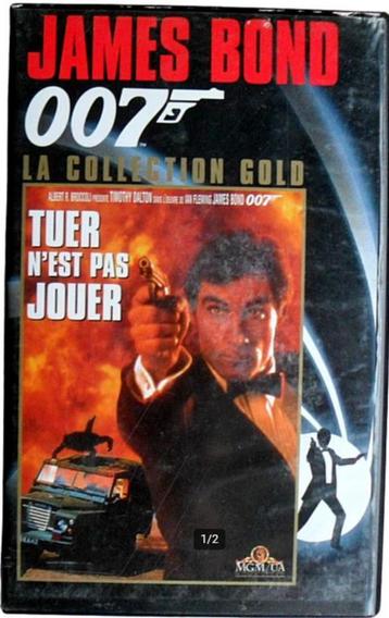 james bond LA COLLECTION GOLD Format VHS, À partir de 9 ans, Enlèvement ou Envoi, Comme neuf, Action et Aventure