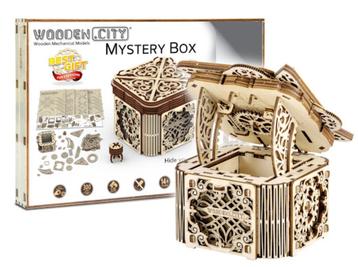 3D Houten Puzzel Mystery Box - DIY Wood Builds beschikbaar voor biedingen