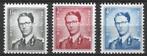 Belgie 1953 - Yvert 924-926 - Koning Boudewijn - Marchand (P, Staatshoofden, Verzenden, Postfris, Postfris