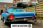 Ford Thunderbird 1962 | Route 66 auctions, Auto's, Automaat, Blauw, Bedrijf, 2 deurs