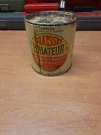 ancien pot graisse vide equateur, Collections, Envoi, Utilisé, Autres types