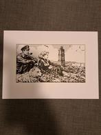Illustratie van Pieter Kuhn, Antiek en Kunst, Kunst | Litho's en Zeefdrukken, Ophalen