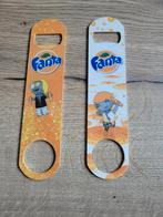 Metalen Flessenopener Fanta ( 2 stuks ), Verzamelen, Merken en Reclamevoorwerpen, Ophalen of Verzenden, Zo goed als nieuw