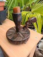 Ancien bougeoir en bois, Ophalen
