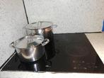 Keramische kookplaat, Elektrisch, 4 kookzones, Gebruikt, Inbouw