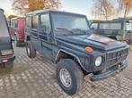 Mercedes oldtimer g-klasse Belgische papieren 6 cil turbo gd, Auto's, Automaat, Stof, G-Klasse, Zwart