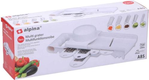 Alpina Multirasp/Multi Grater - 7pcs, Huis en Inrichting, Keuken | Keukenbenodigdheden, Nieuw, Ophalen of Verzenden