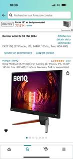 Moniteur BENQ HDRi Gsync premium 1ms 165hz 2k 27’, Nieuw