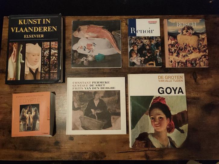 Lot kunstboeken, Boeken, Kunst en Cultuur | Beeldend, Zo goed als nieuw, Ophalen of Verzenden