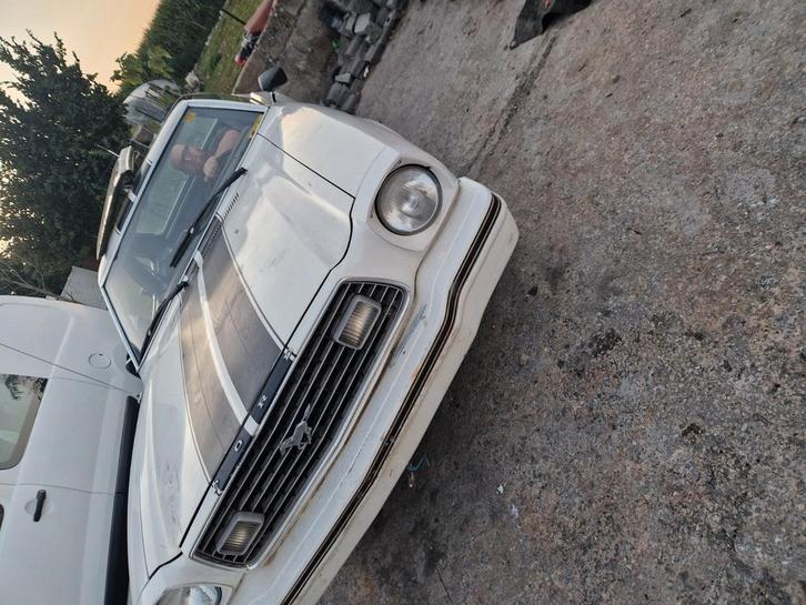 Ford mustang 1978, Auto's, Ford USA, Particulier, Mustang, Benzine, Coupé, 3 deurs, Handgeschakeld, Wit, Zwart
