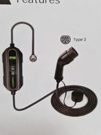 Portabele EV CHARGER Type A mono-fase 1.4 tot 3.5kw, Autos : Divers, Bornes de recharge, Enlèvement, Comme neuf, Câble de charge