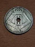 25 centimes  1942BELGIË - BELGIQUE, Ophalen