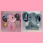 Doudou éléphant personnalisé rose ou gris., Enfants & Bébés, Éléphant, Enlèvement ou Envoi, Neuf