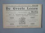 prijzen catalogus fietsen De Groote Leeuw Delta Zottegem, Verzamelen, Verzenden, Zo goed als nieuw, Gebruiksvoorwerp