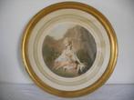 Ronde houten lijst (frame) T, Ophalen of Verzenden, Hout