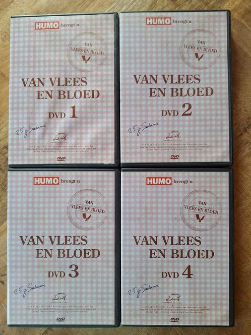 DVD van vlees en bloed reeks van 4 dvd's, Cd's en Dvd's, Dvd's | Tv en Series, Zo goed als nieuw, Komedie, Ophalen