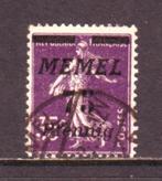 Postzegels Duitsland: Memel tussen nr. 62 en 102, Timbres & Monnaies, Timbres | Europe | Allemagne, Empire allemand, Affranchi