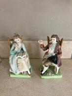 Beeldjes - koppel op stoelen, Ophalen