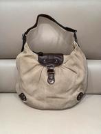 Longchamp handtas, Ophalen of Verzenden, Zo goed als nieuw, Beige, Handtas
