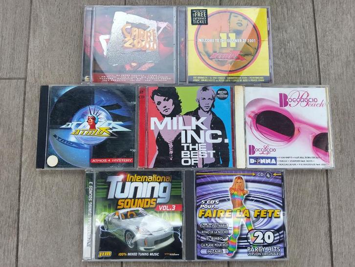 Lot 40 cd's House, pop, trance, techno, rock, Cd's en Dvd's, Cd's | Pop, Zo goed als nieuw, Ophalen of Verzenden