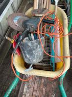 Bakwagen met tuingerief en slijpschijf, Jardin & Terrasse, Outils à main, Enlèvement