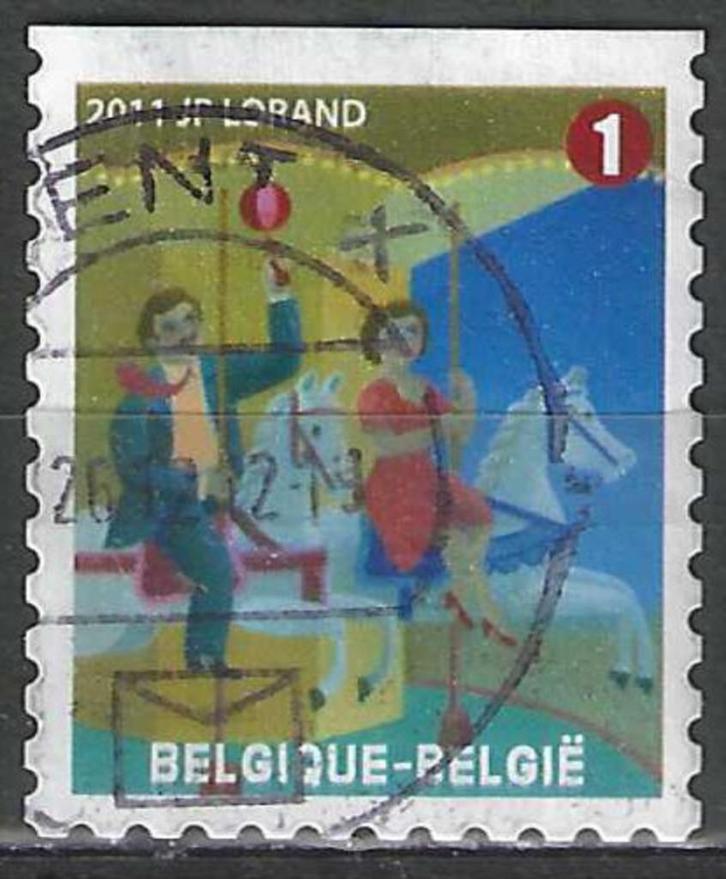 Belgie 2011 - Yvert 4098 /OBP 4117 - Op de Foor (ST), Postzegels en Munten, Postzegels | Europa | België, Gestempeld, Gestempeld