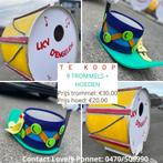 Trommel carnaval + foam hoeden, Diversen, Ophalen, Zo goed als nieuw